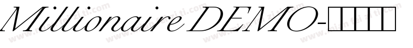 Millionaire DEMO字体转换